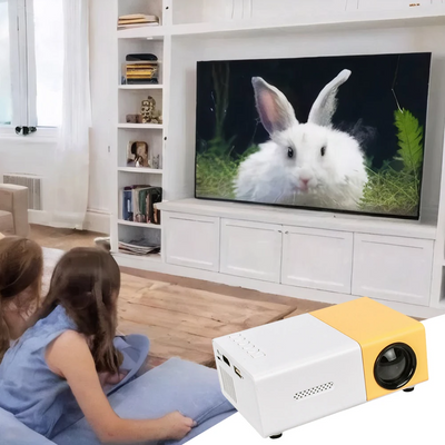 LED Micro Projector 400 Lumen Home Party Meeting Theater Projector